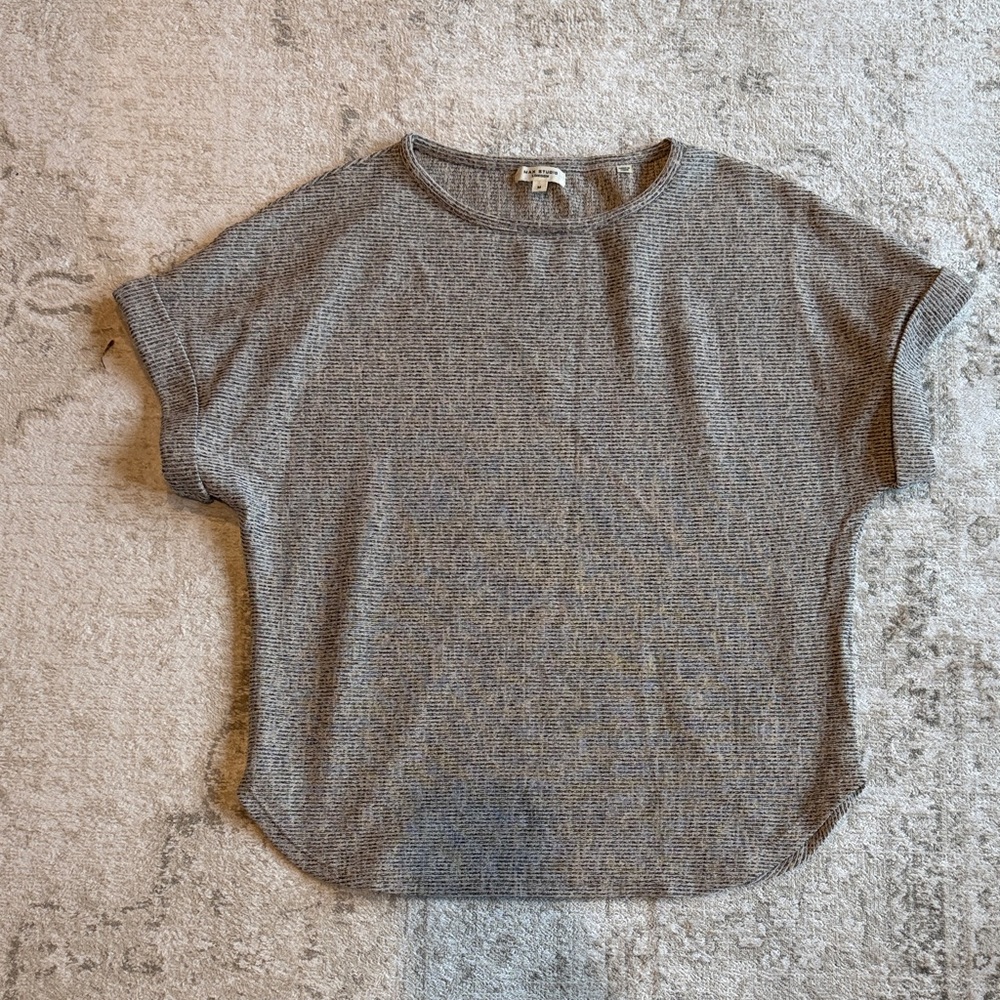 Max Studio Textured Knit Top